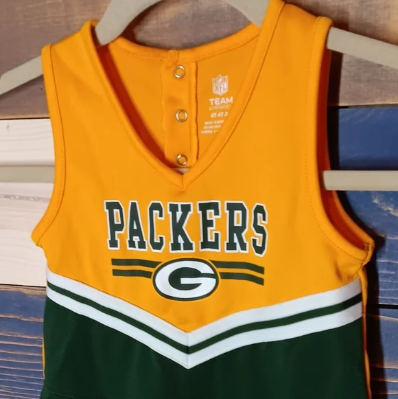 Packers NFL Apparel Cheer 3/4 - Picture 2 of 5